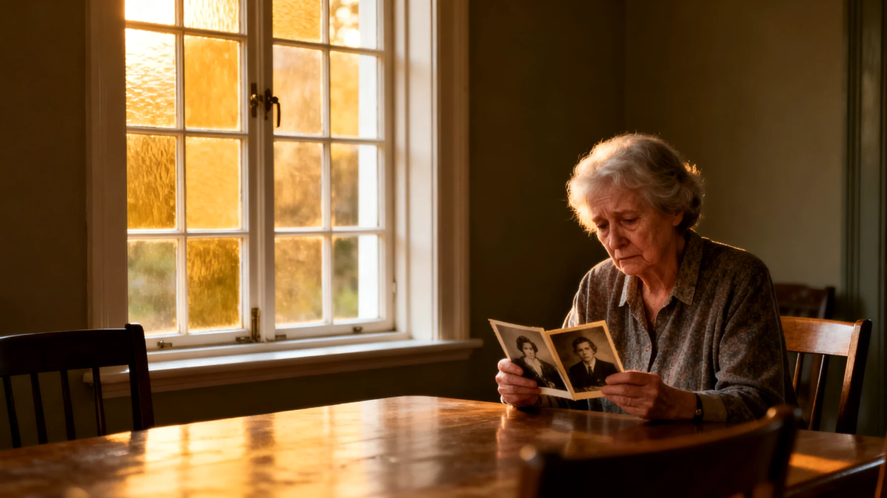Oma ervaart verdriet en bezorgdheid omdat haar jongvolwassen kleinkinderen emotioneel afstandelijk zijn geworden, weinig contact zoeken en hun eigen leven leiden zonder veel betrokkenheid van haar kant"