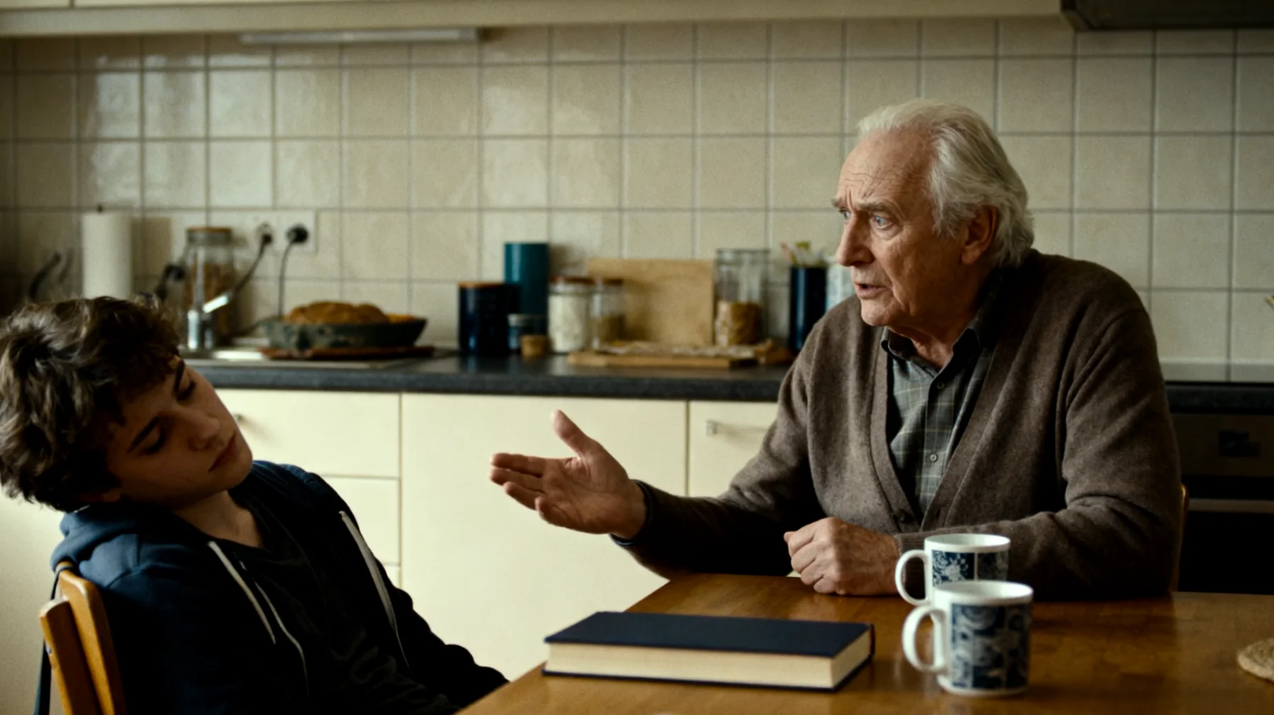 Opa heeft moeite om zijn jongvolwassen kleinkind te motiveren voor studie en merkt gebrek aan studietoewijding en motivatie"