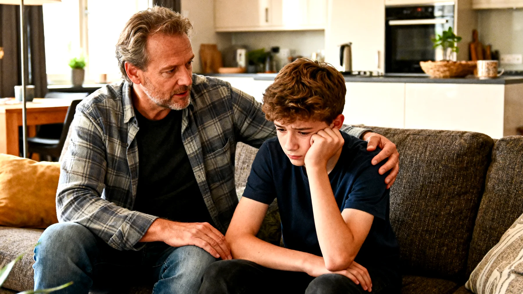 Vader heeft moeite om zijn adolescent te helpen omgaan met frustratie en zich te ontwikkelen tot een veerkrachtige jongere"